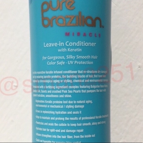 💖NEW!💖Pure Brazilian Leave-In-Conditioner SEALED - Picture 6 of 9